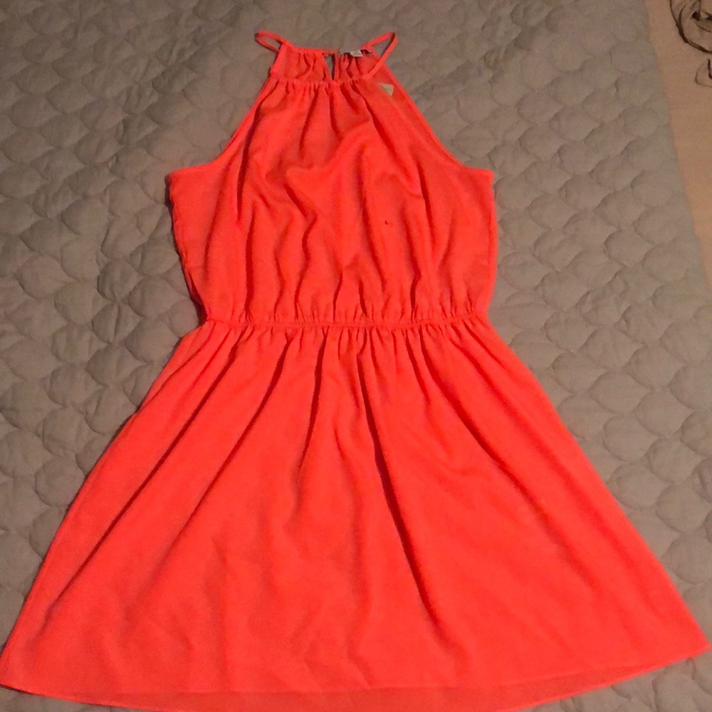 Pink Halter Dress